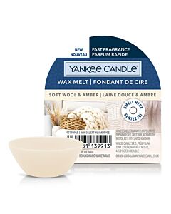 Yankee Candle Soft Wool & Amber Wax Melt